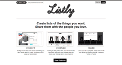 Desktop Screenshot of listly.it